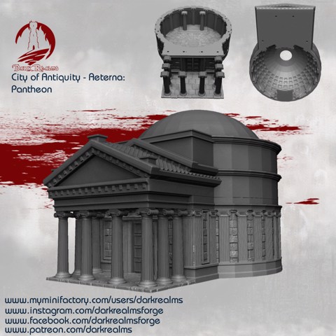 Image of Dark Realms City of Antiquity: Aeterna Pantheon