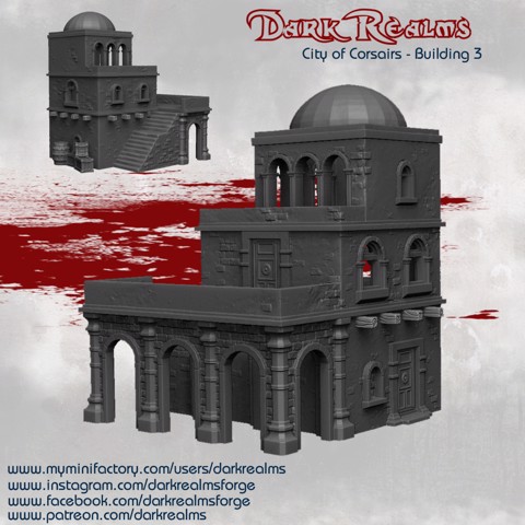 Image of Dark Realms City of Corsairs - Building 3