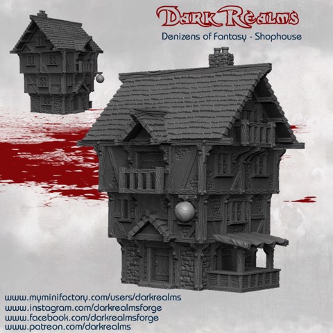 Image of Dark Realms Denizens of Fantasy - Shophouse