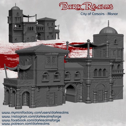 Image of Dark Realms City of Corsairs - Manor