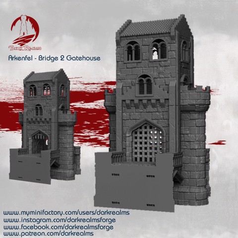 Image of Dark Realms Arkenfel - Bridge 2 Gatehouse
