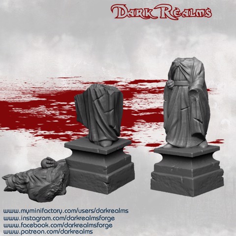 Image of Dark Realms Arkenfel - Ruined Statues