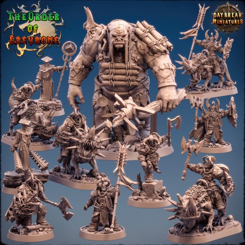 Image of The Order of Greybone - COMPLETE PACK
