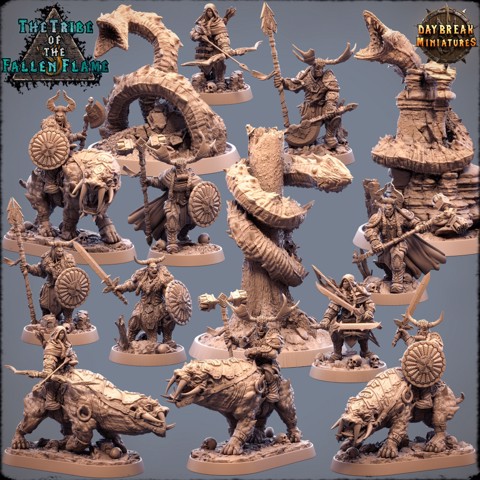 Image of The Tribe Of The Fallen Flame - COMPLETE PACK