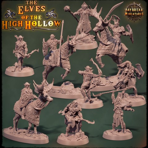 Image of The Elves of the High Hollow - COMPLETE PACK