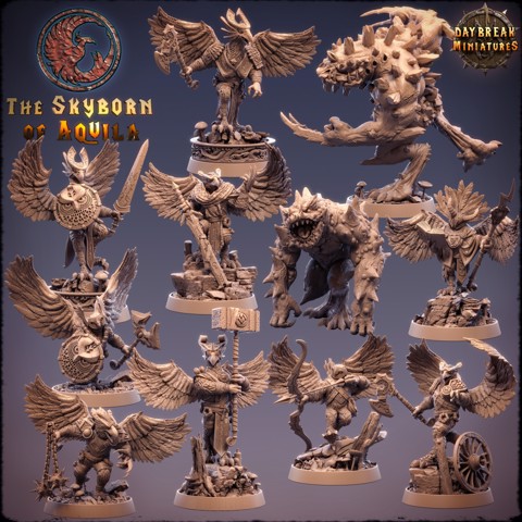 Image of The Skyborn of Aquila - COMPLETE PACK