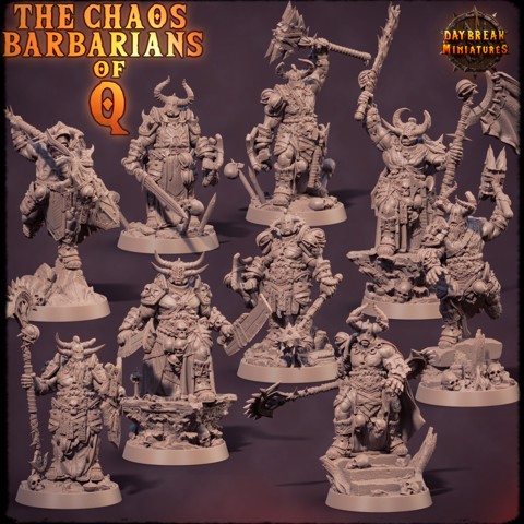 Image of The Chaos Barbarians of Q  - COMPLETE PACK