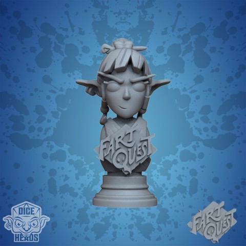 Image of FART QUEST Pan Bust (pre-supported Included)