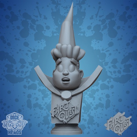 Image of FART QUEST Fart Bust (pre-supported Included)