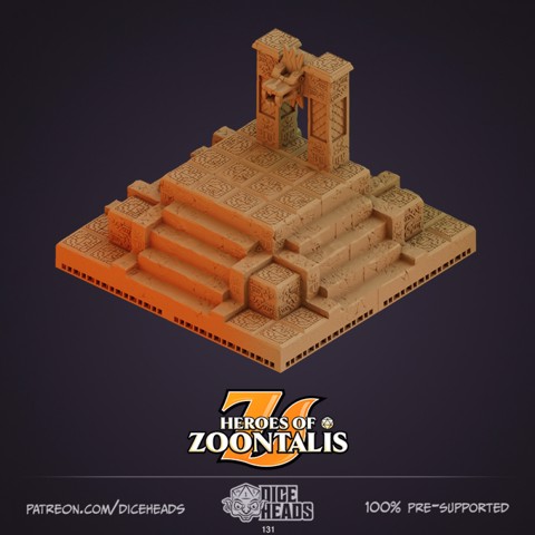 Image of Jungle Temple Terrain (Openlock Compatible)