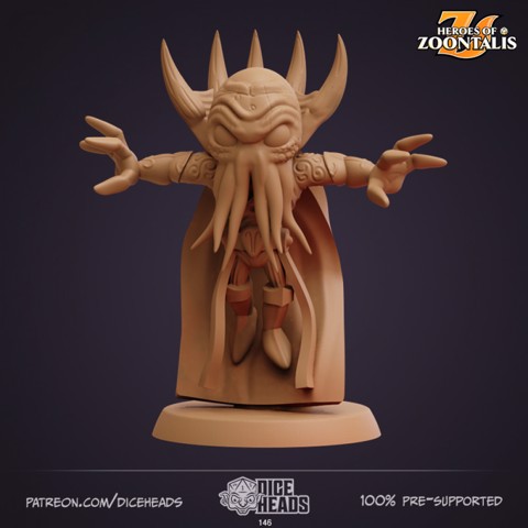 Image of Mindflayer (pre-supported included)