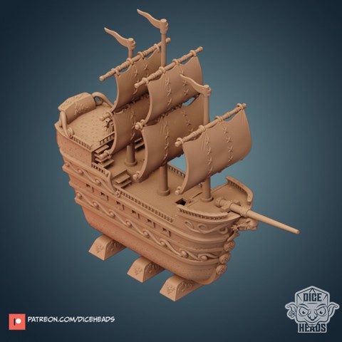 Image of Pirate Ship (Multi-part large model)