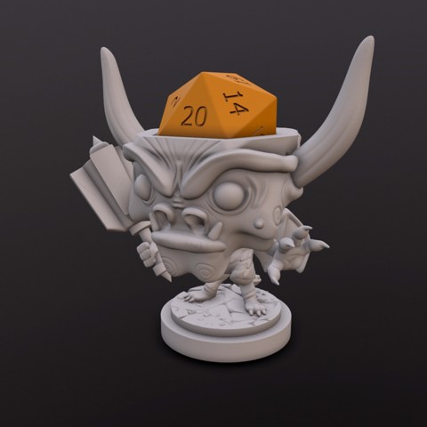 Image of Pit Fiend Dice Head
