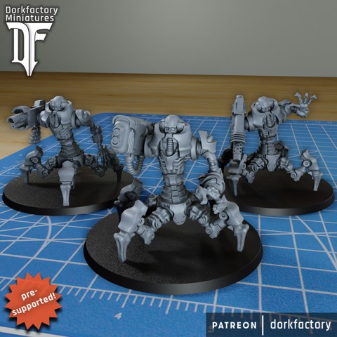 Image of Heavy Necro Quadwalkers - ranged | cyborg breachers of the machine god destroyers