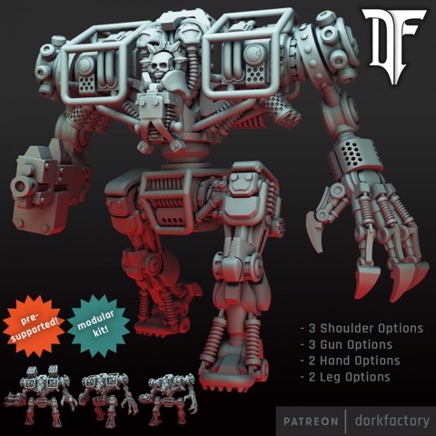 Image of Deadzone Patrolbots | dread brute naught walker of hell