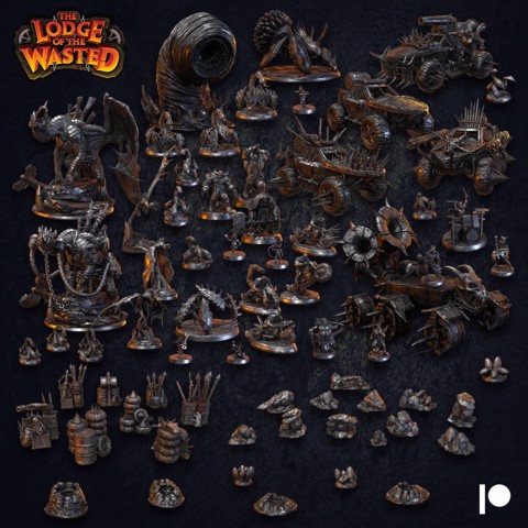 Image of The Lodge of the Wasted | Complete Set - Presupported