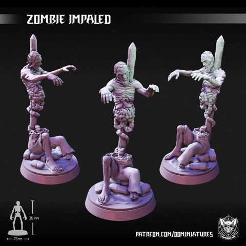 Image of Zombie Impaled