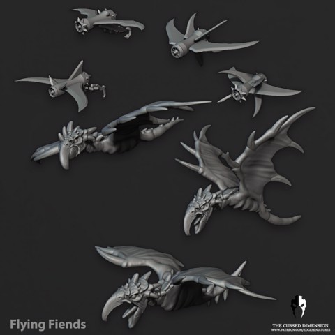 Image of Flying Fiends - Beasts - Cursed Elves