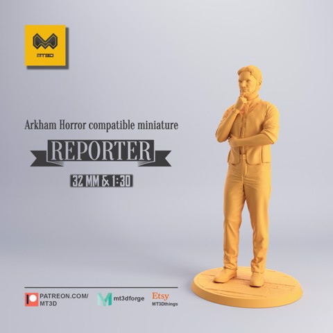 Image of Reporter - Arkham Horror compatible