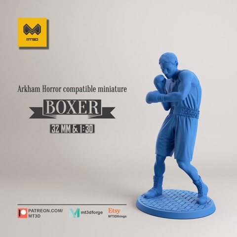 Image of Boxer - Arkham Horror compatible