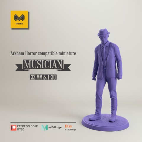 Image of Musician - Arkham Horror compatible