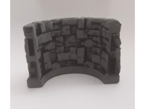 Image of Stone - Demi Cercle - Wall 2x1