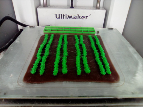 Image of Farm Fields remixed for Multi-Material Printing