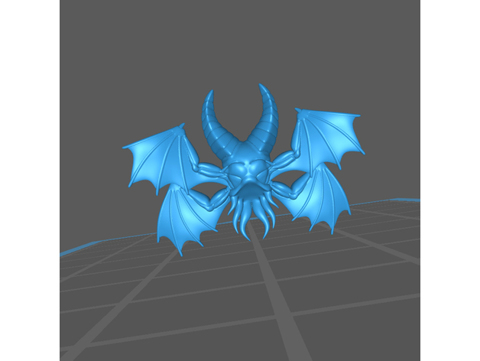 Image of Vargouille / Tetrax the Flying Head - Click on Thing Files if main d/l doesn't work