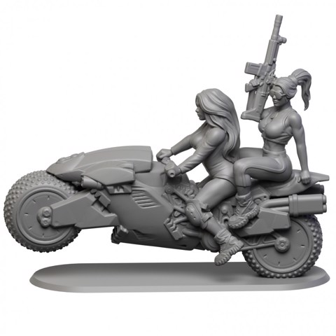 Image of Sci fi moto