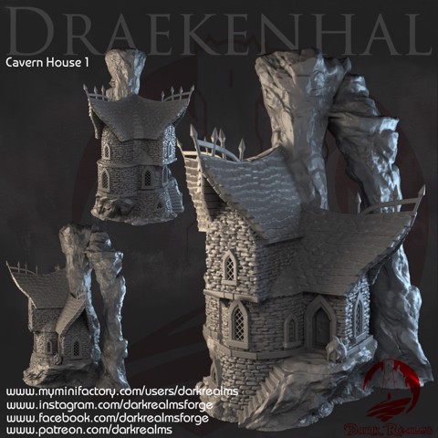 Image of Dark Realms Draekenhal - Cavern House 1