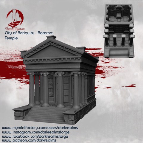 Image of Dark Realms City of Antiquity - Aeterna Temple
