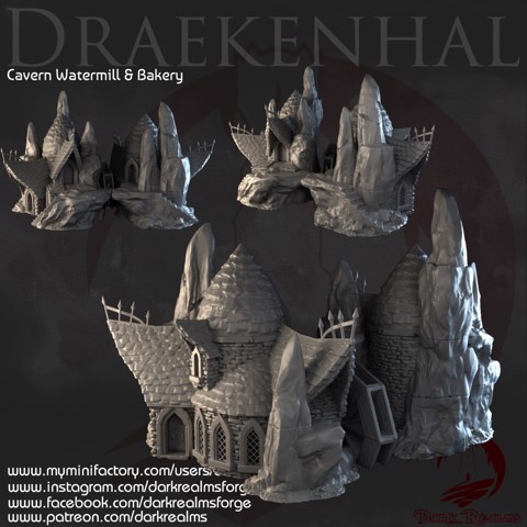 Image of Dark Realms Draekenhal - Cavern Watermill & Bakery