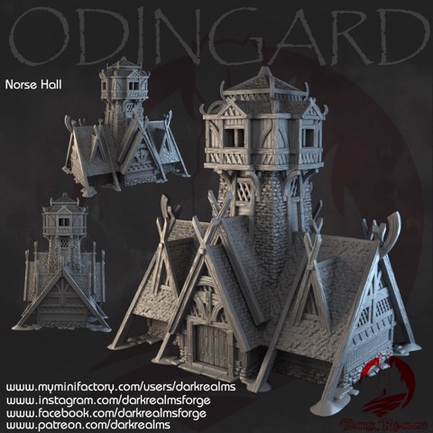 Image of Dark Realms - Odingard - Norse Hall