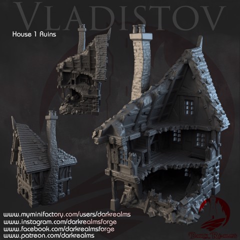Image of Dark Realms Vladistov - House 1 Ruins