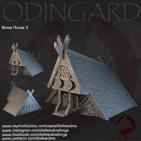 Image of Dark Realms - Odingard - Norse House 3