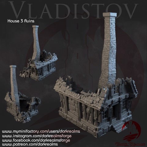 Image of Dark Realms Vladistov - House 3 Ruins