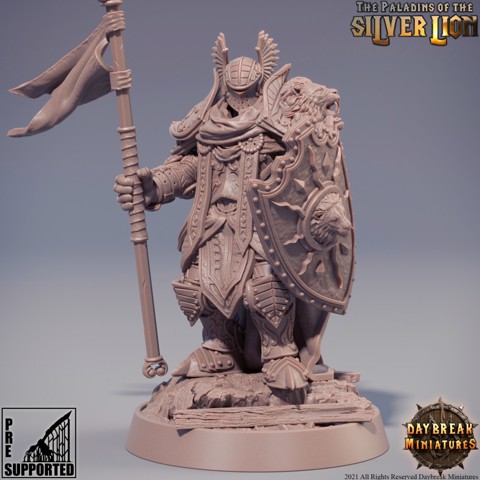 Image of Colonel Thierry du Lion d'Argent - The Paladins of The Silver Lion
