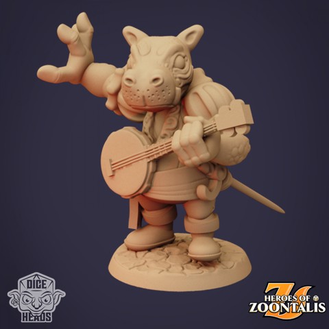 Image of Hippo Bard (pre-supported included)