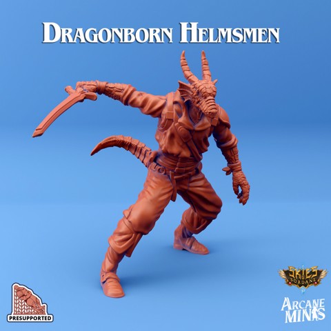 Image of Dragonborn Helmsman - Arrodan Syndicate