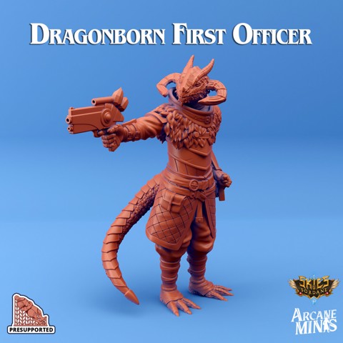 Image of Dragonborn First Officer - Arrodan Syndicate