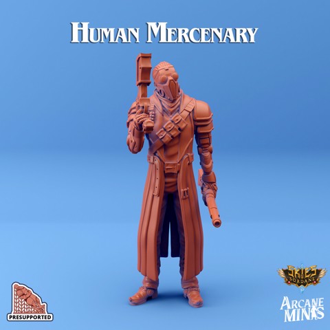 Image of Human Mercenary - Carren Pirates