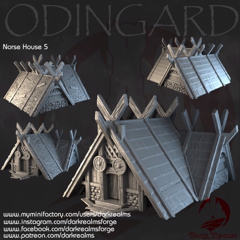 Image of Dark Realms - Odingard - Norse House 5