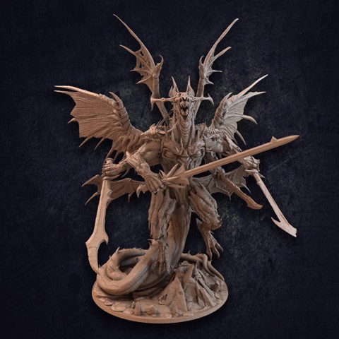 Image of Incandriox Demon Dragon - Presupported