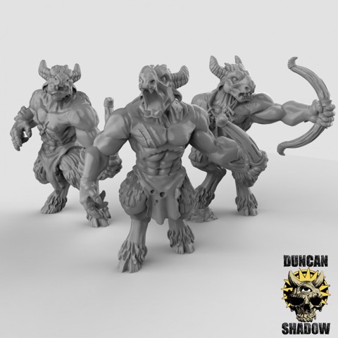 Image of Beastmen with Bows (Pre Supported)
