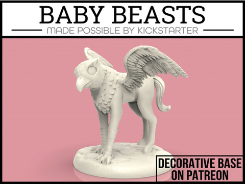 Image of Baby Hippogriff - Tabletop Miniature