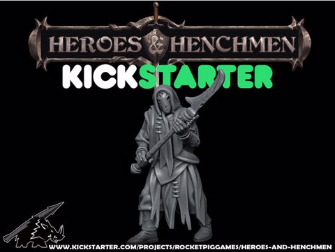 Image of HEROES & HENCHMEN Leper Reaver (Kickstarter is now LIVE)