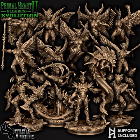 Image of Primal Heart Evolution Character Pack
