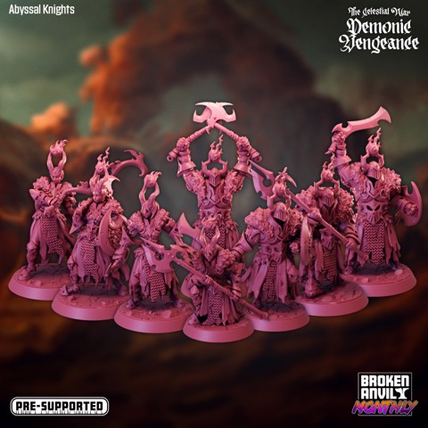 Image of The Celestial War: Demonic Vengeance Abyssal Knights Group