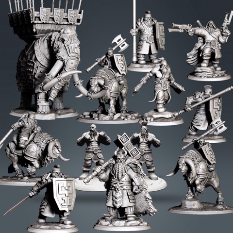 Image of Dwarf army