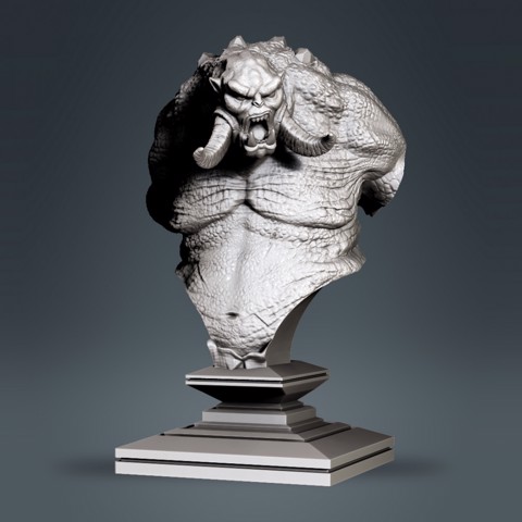 Image of Troll bust